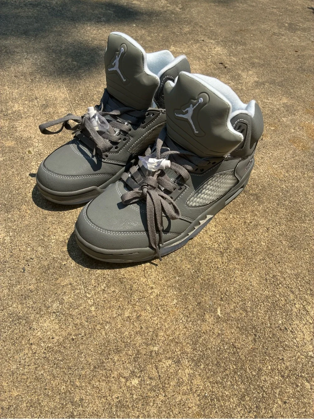 Nike Men’s Air Jordan 5 Sneakers - Grey | Size 8.5